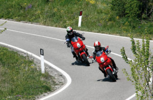 La Multistrada 1100 sui tornanti dell’Appenino