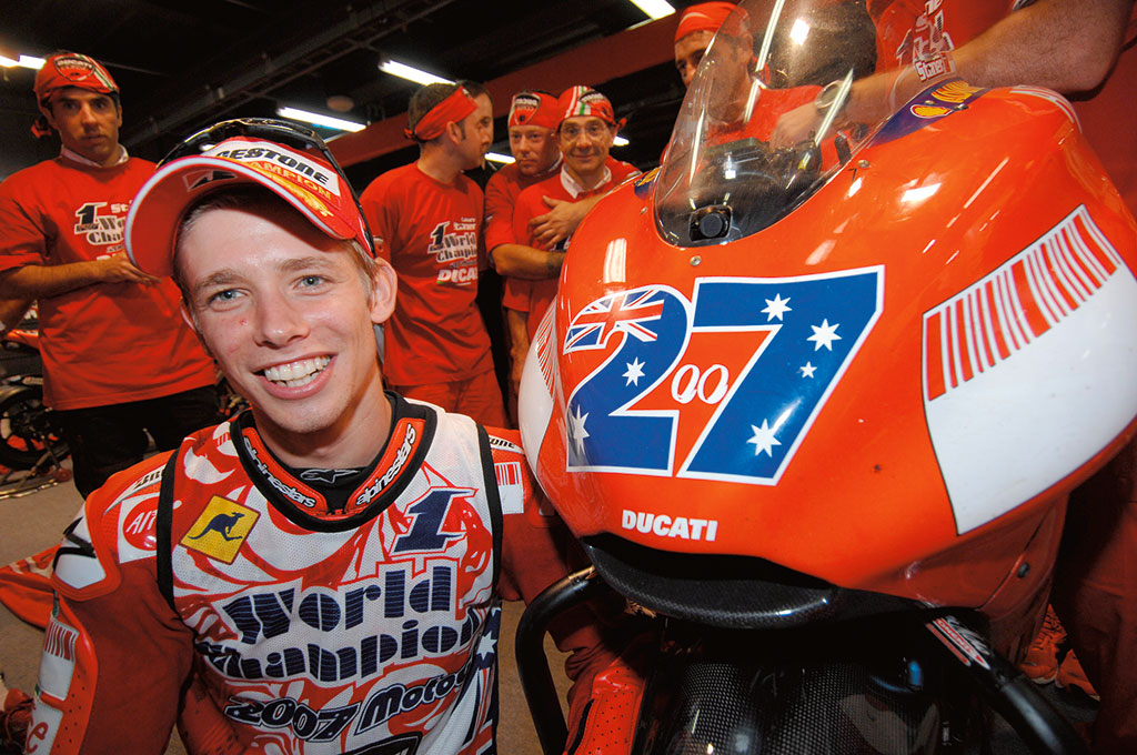 La vittoria di Ducati e di Casey Stoner