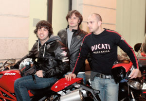 Musica e motori: gli ex Lunapop raccontano  la loro passione per le Ducati