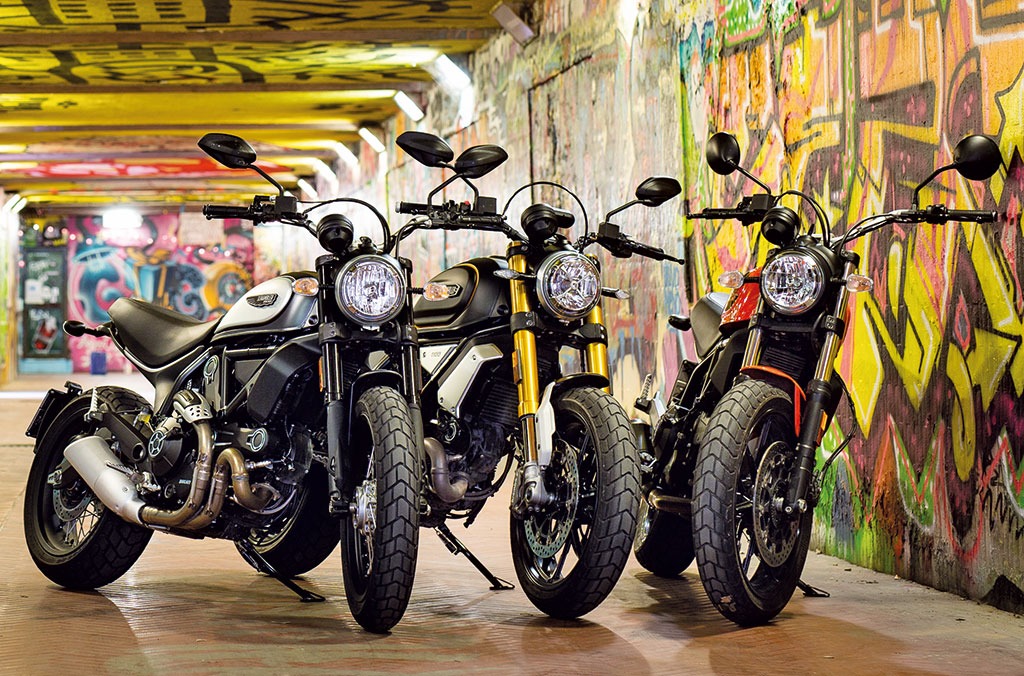 Ducati Scrambler, libertà di scelta: 400, 800, 1100