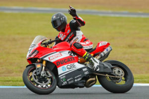 Rubata la Ducati Panigale V4R di Troy Bayliss