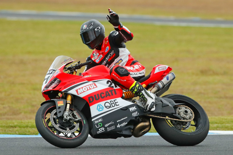 Rubata la Ducati Panigale V4R di Troy Bayliss