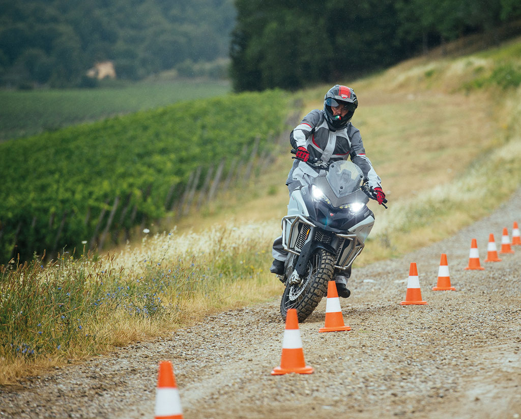 Postura da enduro