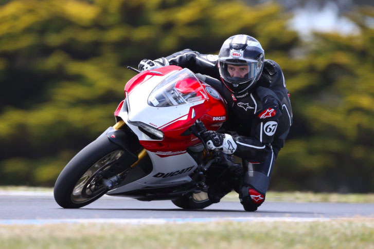 eric-bana-su Ducati Panigale 1299