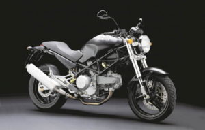 Ducati Monster con singolo disco all'anteriore