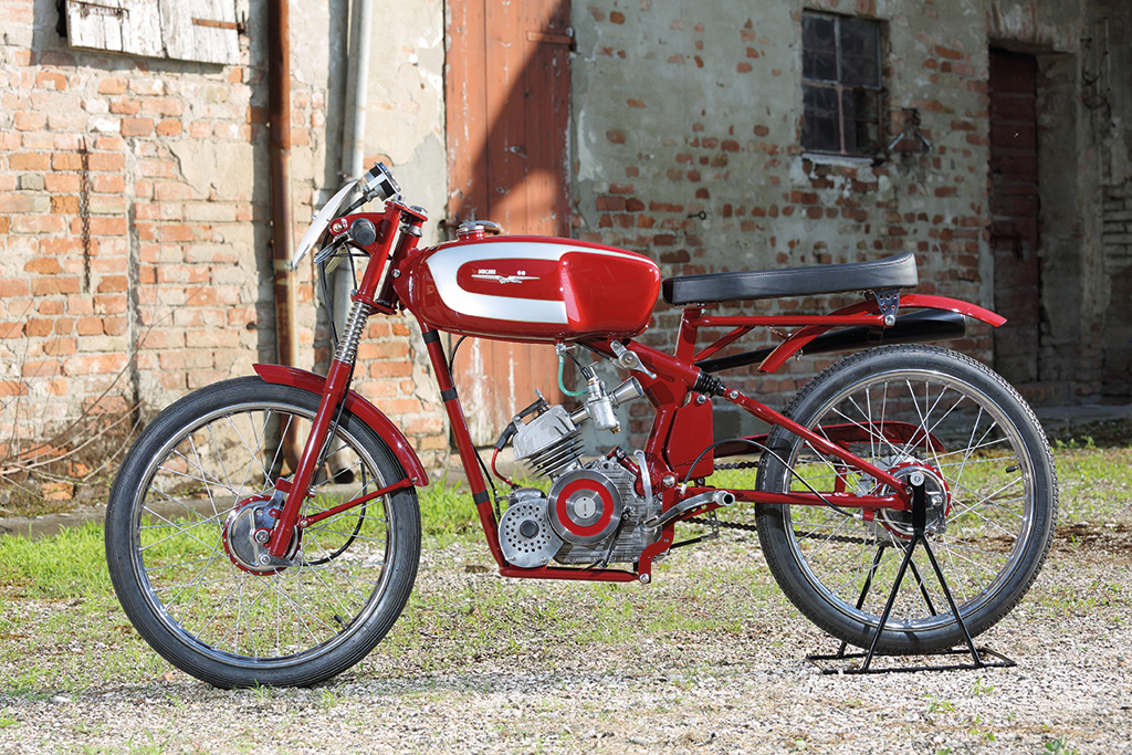 Ducati 60 con telaio “custom” Caproni, una special d’epoca