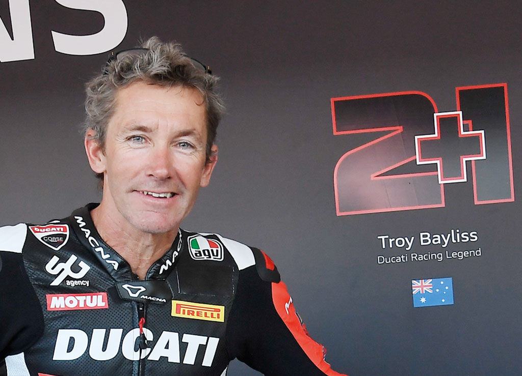 Bayliss al Ducati Corse Racing Talk