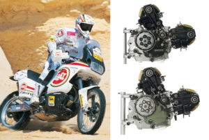I motori Ducati alla Parigi-Dakar