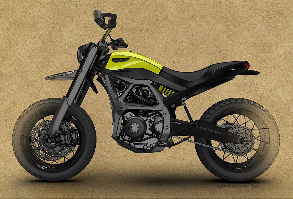 Lo Scrambler del futuro: sarà così?