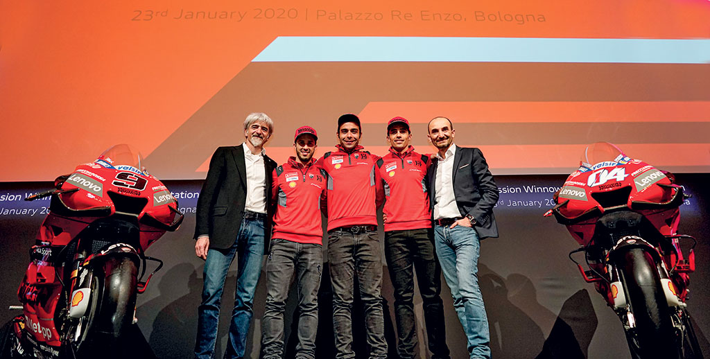 Presentazione team Ducati MotoGP 2020