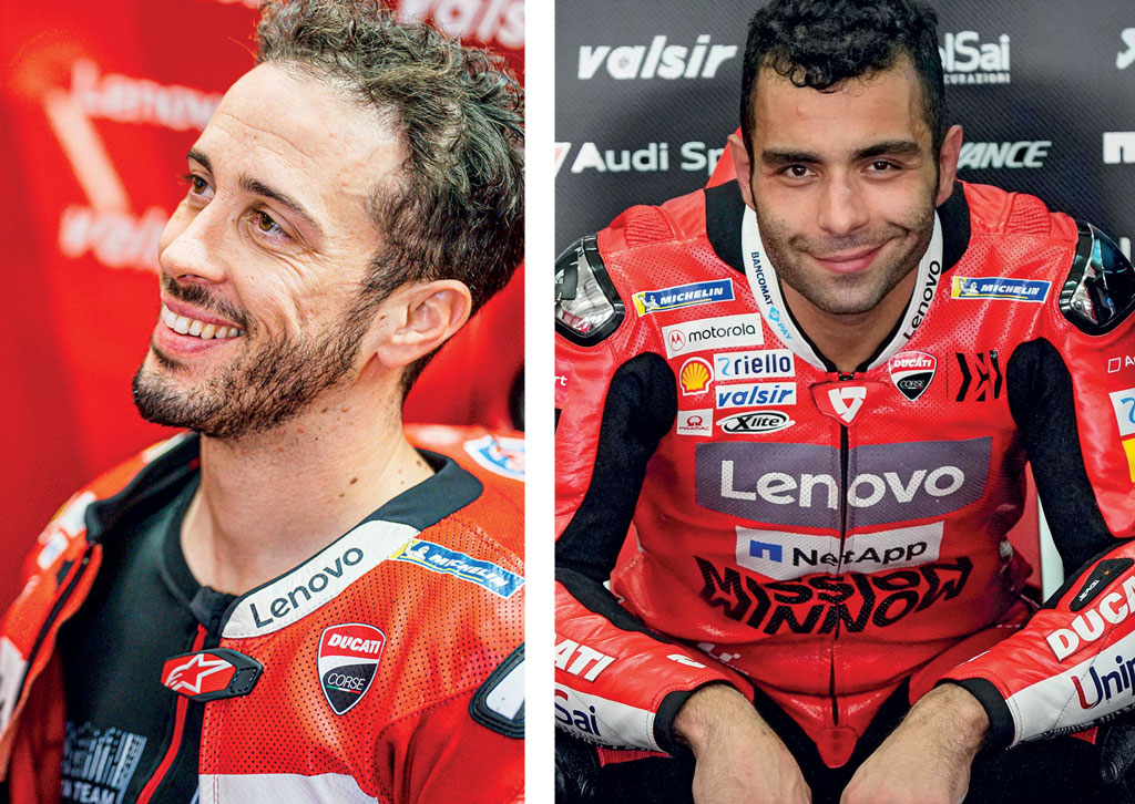 Dovizioso e Petrucci