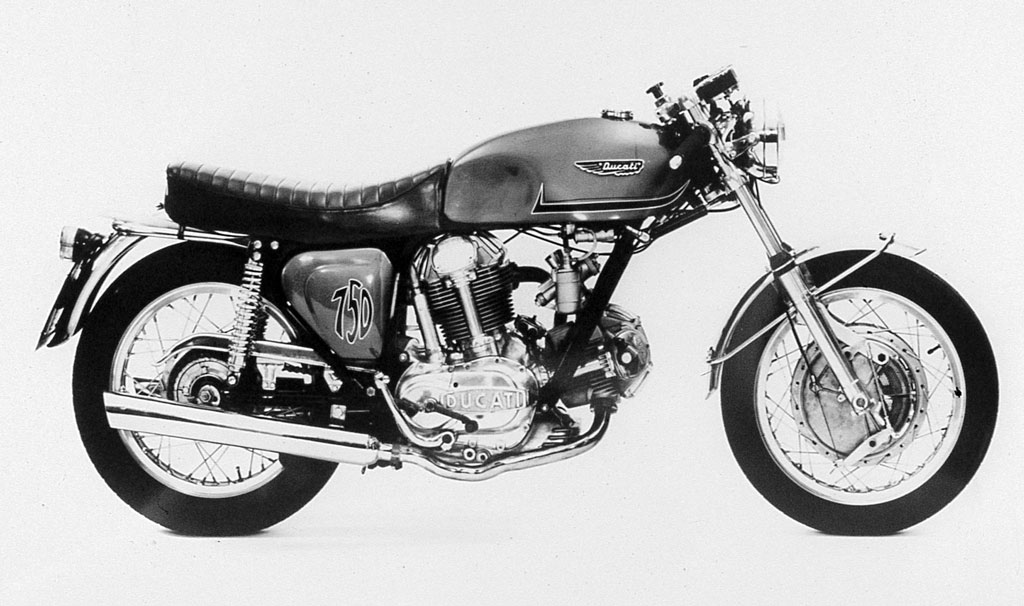 Primo prototipo Ducati 750 GT