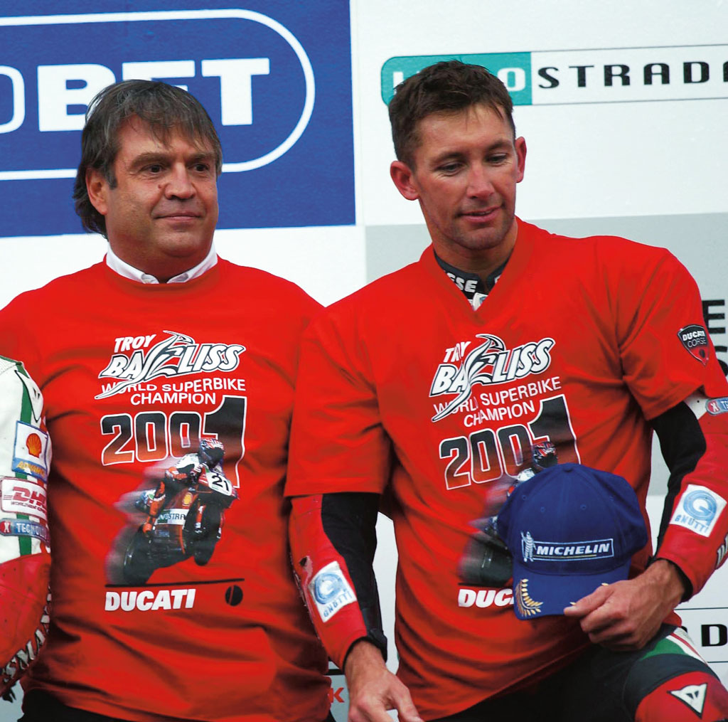 Troy Bayliss e Carlo Di Biagio