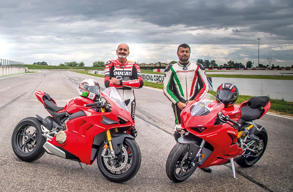 Panigale V4 S and V2: comparison 2 – 2020