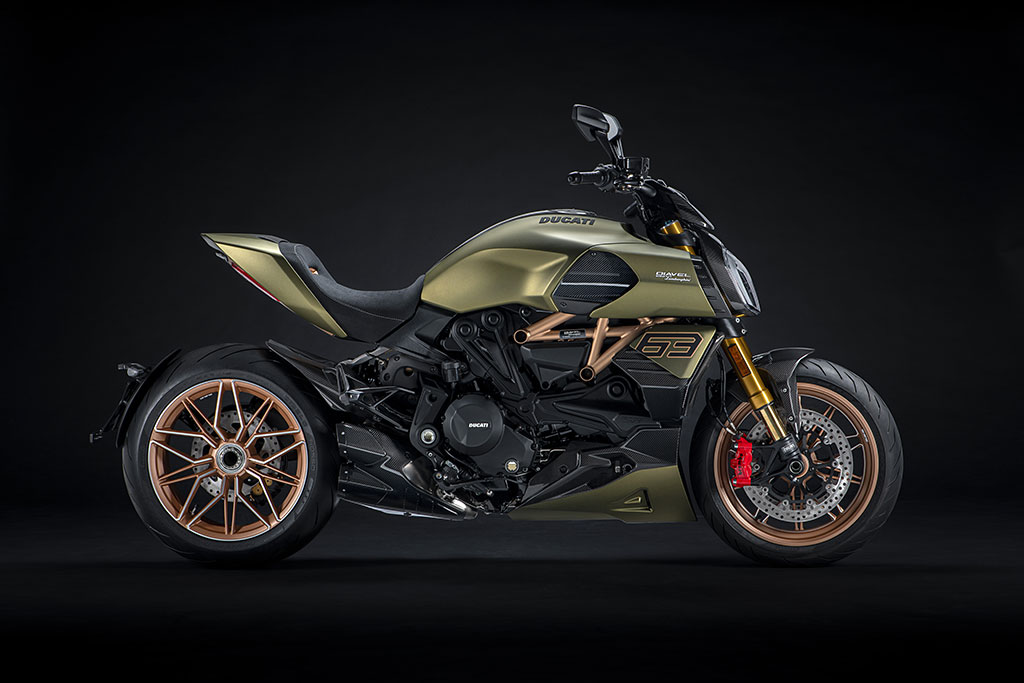 The Ducati Diavel 1260 Lamborghini arrives