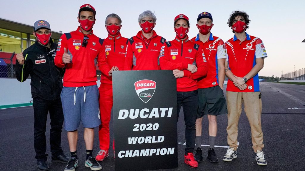 Ducati campione del mondo Team2020 MOTOGP 1