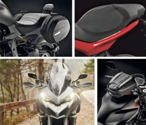 Ducati accessories for motorcycle travel