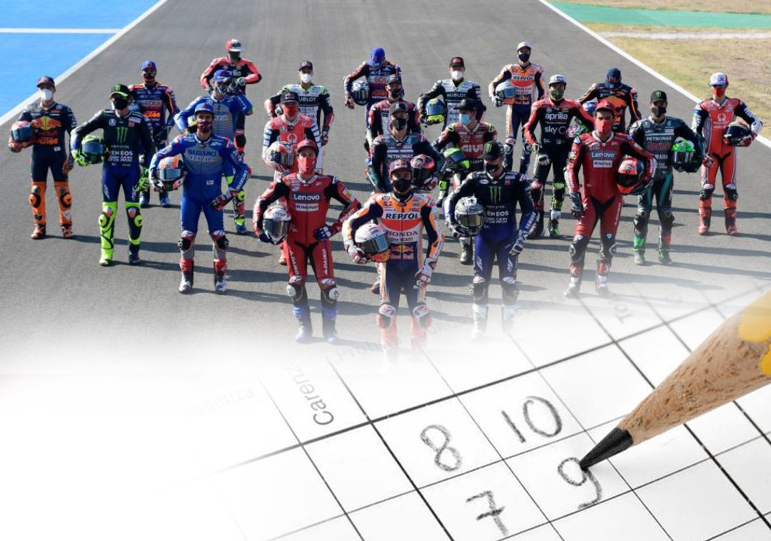 The report cards of the 2020 MotoGP World Championship