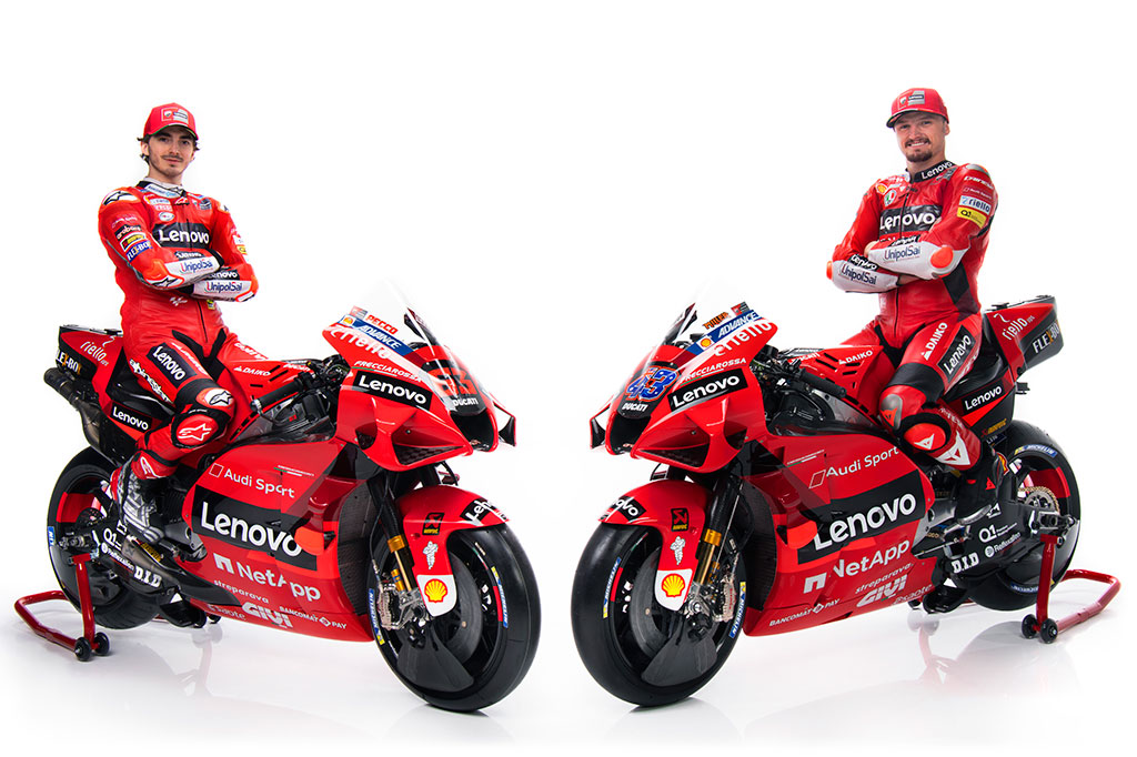 Ecco il team MotoGp Ducati 2021