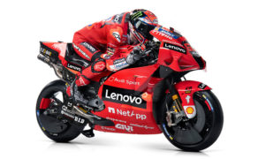 La nuova Ducati GP21: linee ardite