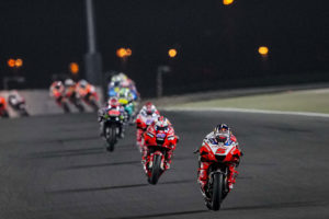 MotoGP: under the lights of Qatar