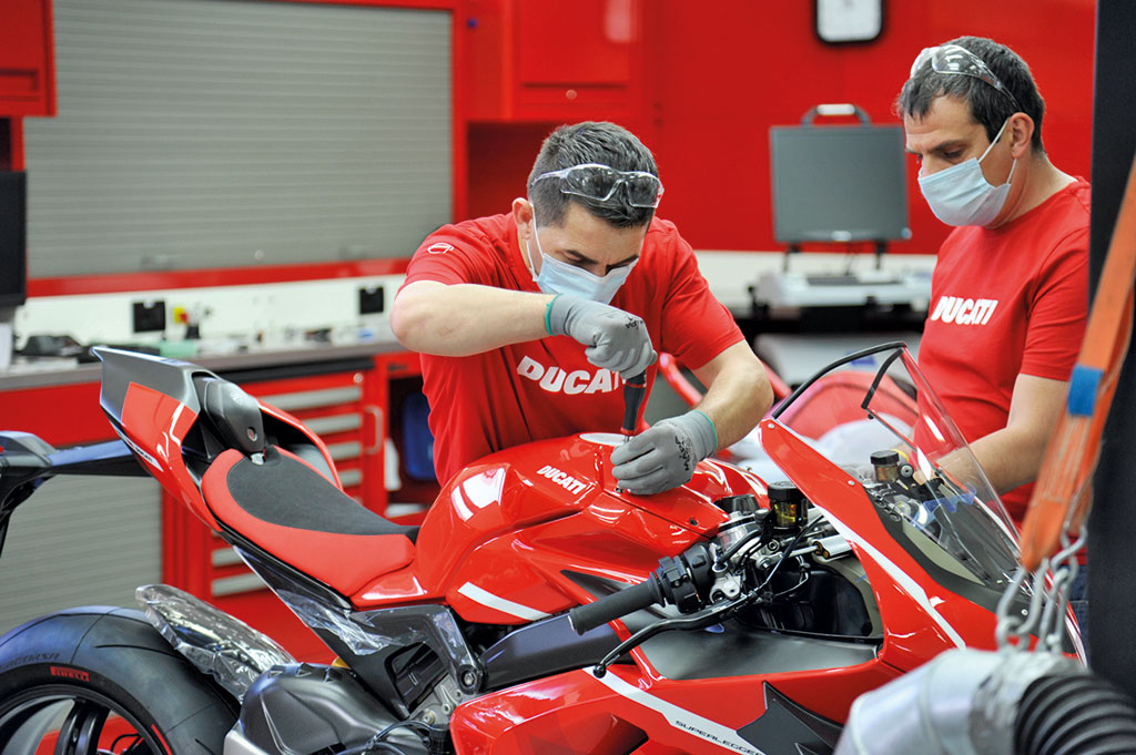 Ducati resiste alla grande alla pandemia