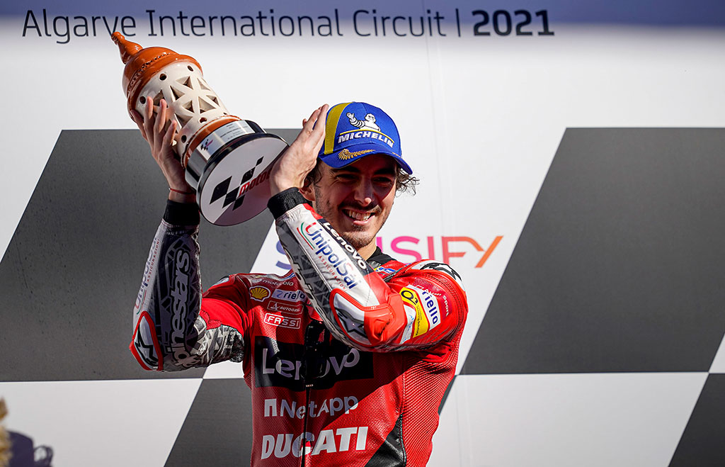 MotoGp Portimao 2021: Bagnaia si prende il futuro