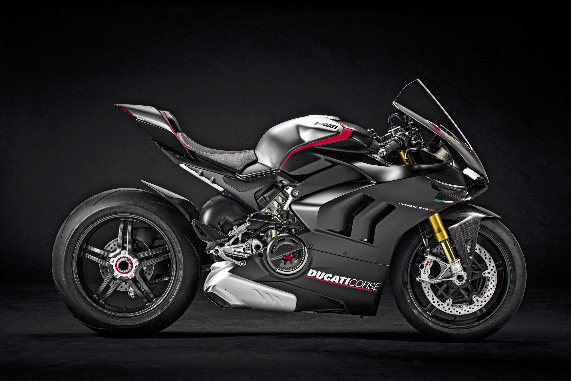 Ducati Panigale V4 SP, pantera nera