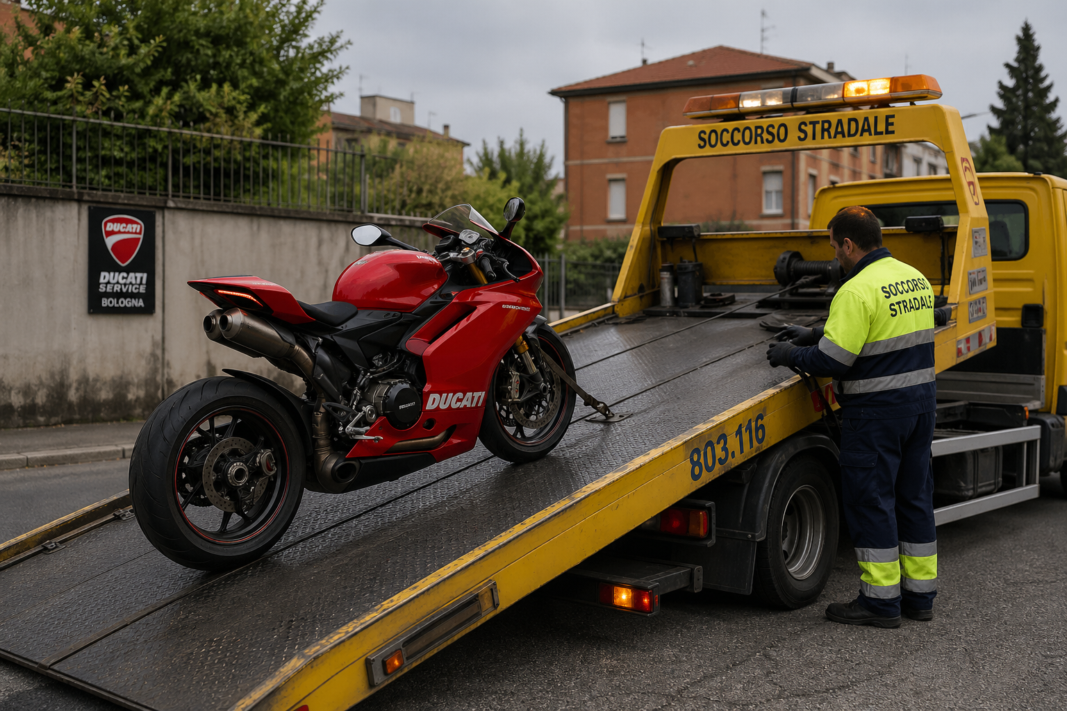 Quando la moto si ferma in autostrada: cosa succede davvero dopo una chiamata di soccorso